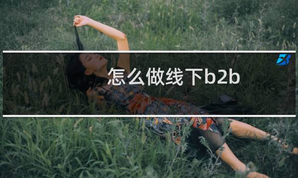 怎么做线下b2b