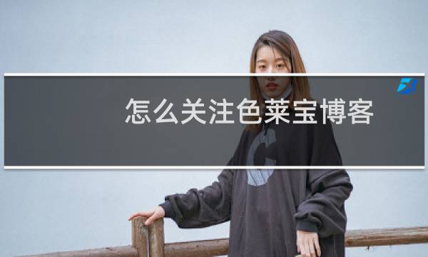 怎么关注色莱宝博客