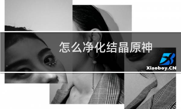 怎么净化结晶原神