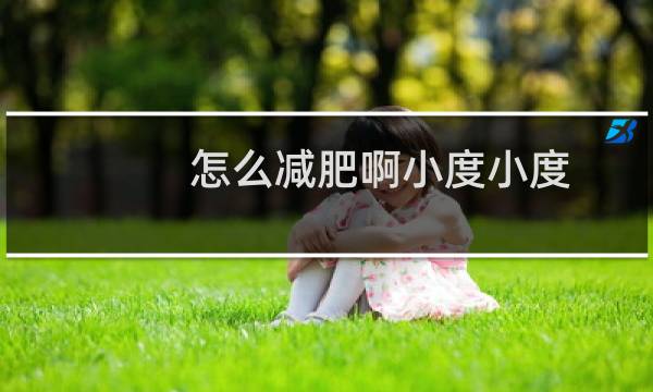 怎么减肥啊小度小度