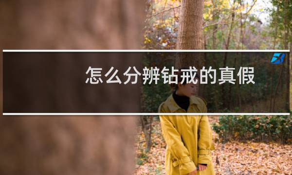 怎么分辨钻戒的真假
