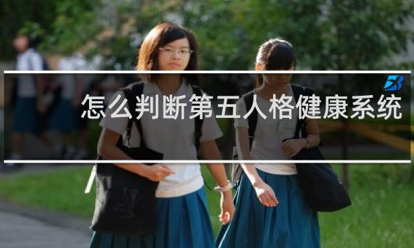 怎么判断第五人格健康系统