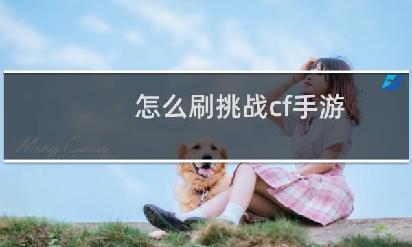 怎么刷挑战cf手游