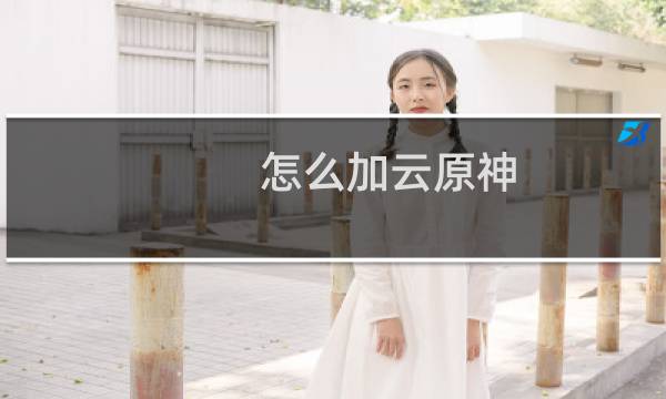 怎么加云原神