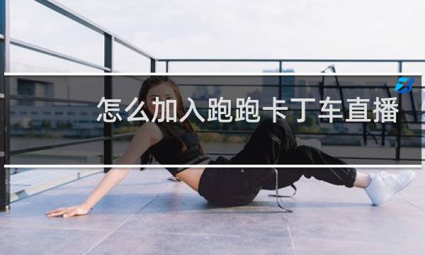 怎么加入跑跑卡丁车直播