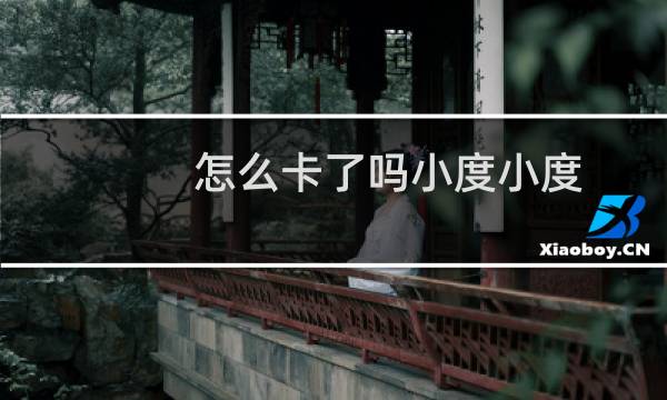 怎么卡了吗小度小度