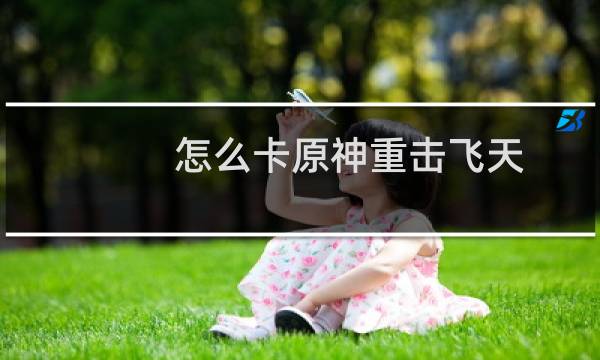 怎么卡原神重击飞天