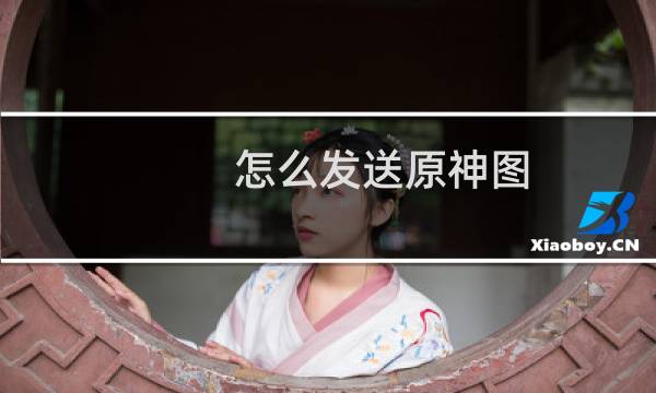怎么发送原神图