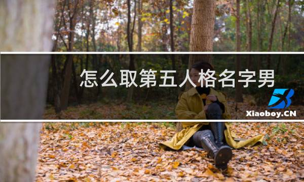 怎么取第五人格名字男