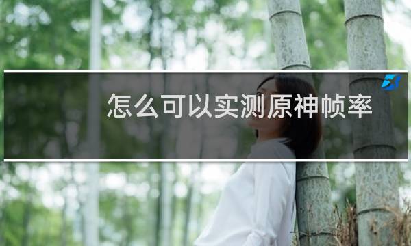 怎么可以实测原神帧率
