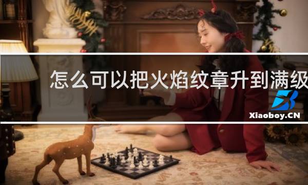 怎么可以把火焰纹章升到满级