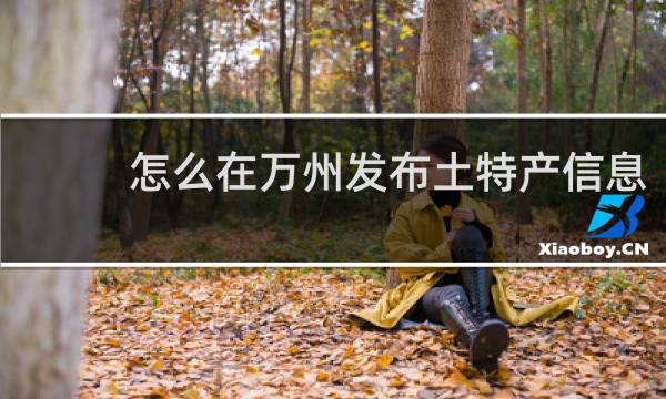 怎么在万州发布土特产信息