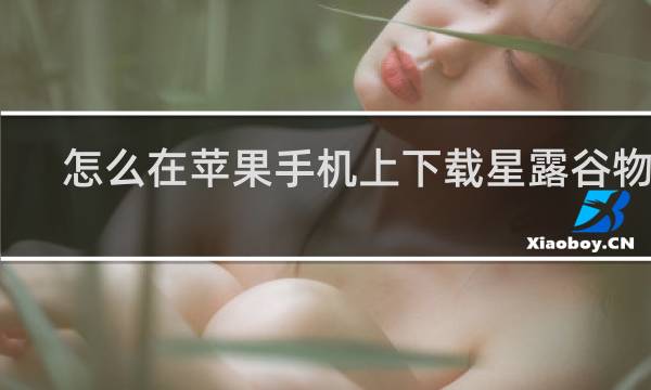 怎么在苹果手机上下载星露谷物语