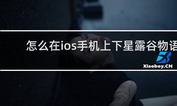 怎么在ios手机上下星露谷物语