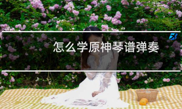 怎么学原神琴谱弹奏