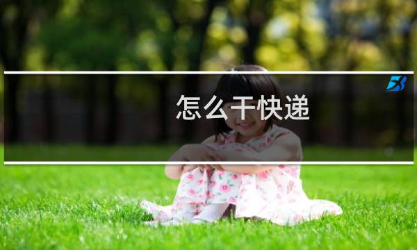 怎么干快递