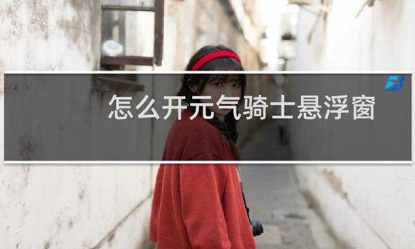 怎么开元气骑士悬浮窗