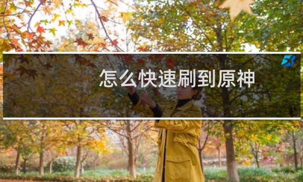 怎么快速刷到原神