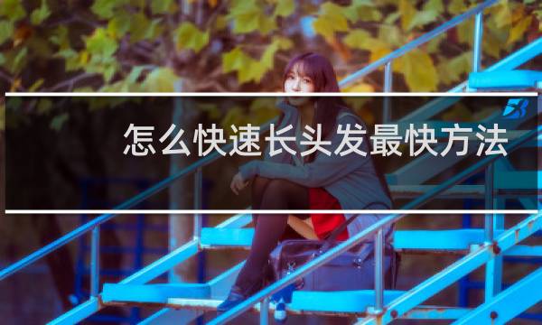 怎么快速长头发最快方法