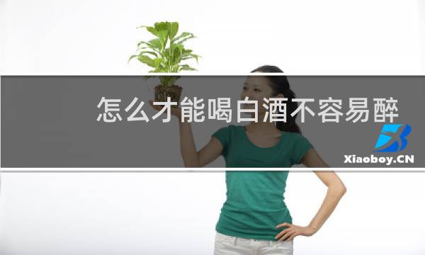 怎么才能喝白酒不容易醉