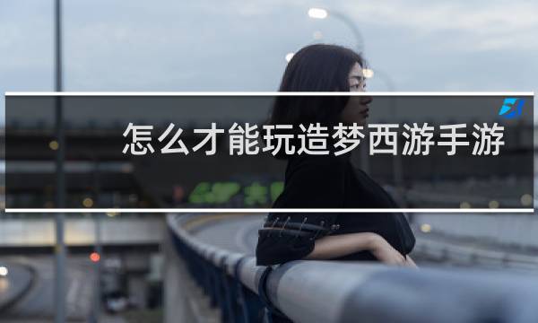 怎么才能玩造梦西游手游