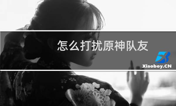 怎么打扰原神队友