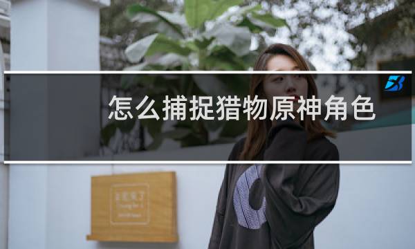 怎么捕捉猎物原神角色