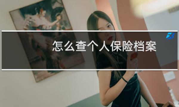 怎么查个人保险档案