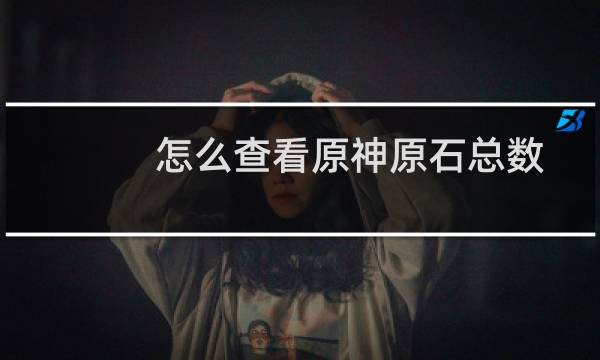 怎么查看原神原石总数