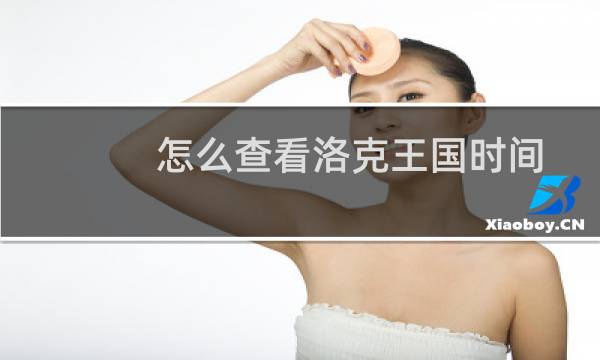怎么查看洛克王国时间