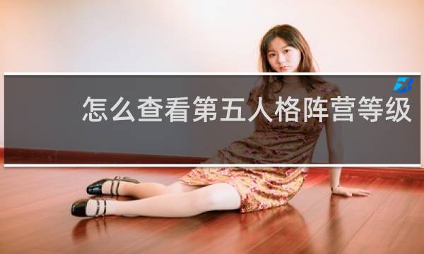 怎么查看第五人格阵营等级