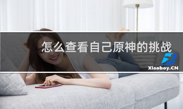 怎么查看自己原神的挑战