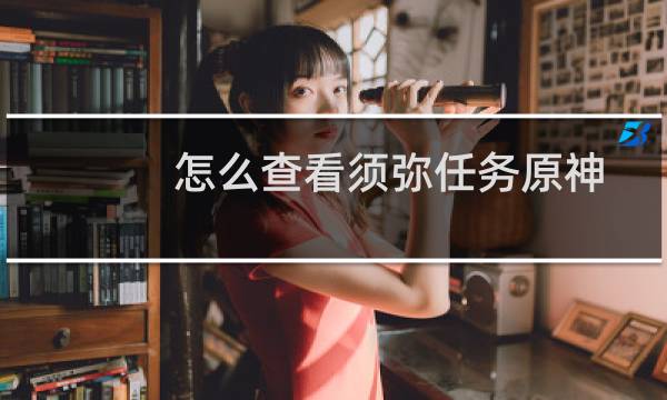 怎么查看须弥任务原神