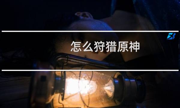 怎么狩猎原神