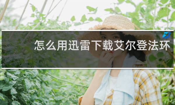 怎么用迅雷下载艾尔登法环
