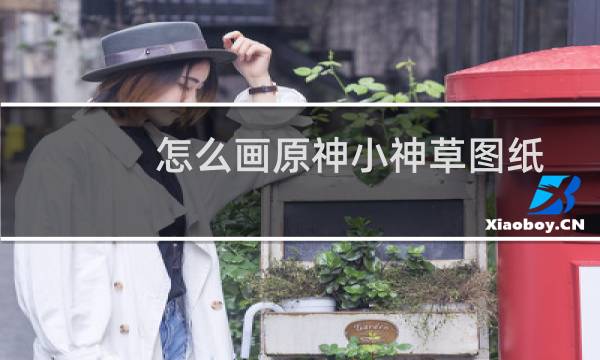 怎么画原神小神草图纸