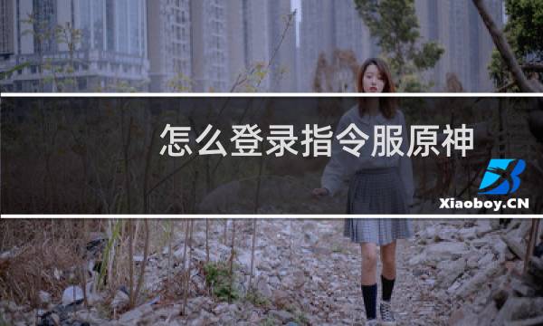 怎么登录指令服原神