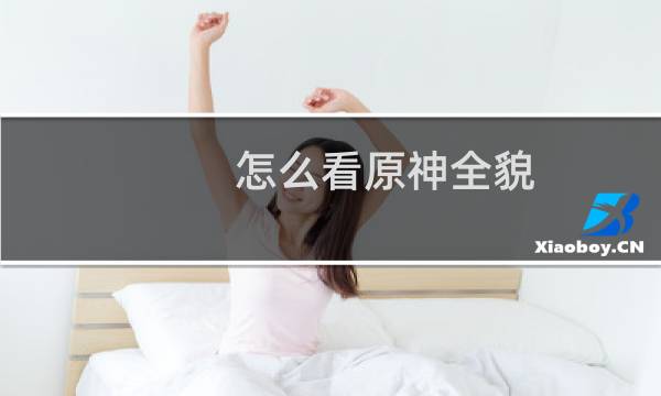 怎么看原神全貌