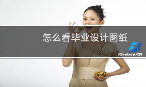 怎么看毕业设计图纸