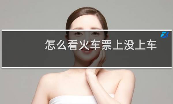 怎么看火车票上没上车