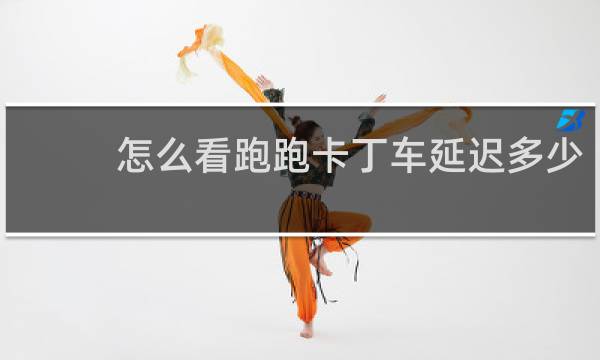 怎么看跑跑卡丁车延迟多少
