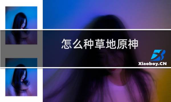 怎么种草地原神