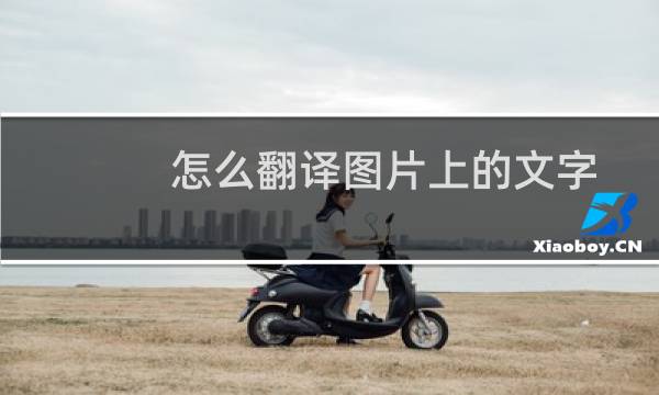 怎么翻译图片上的文字