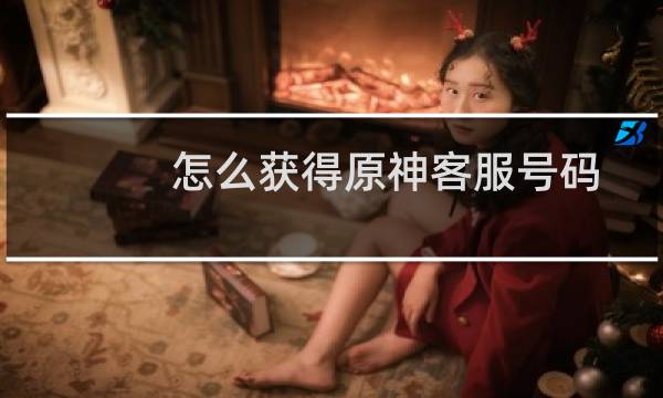 怎么获得原神客服号码