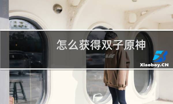 怎么获得双子原神