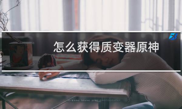 怎么获得质变器原神