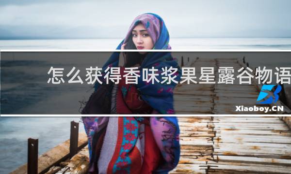 怎么获得香味浆果星露谷物语
