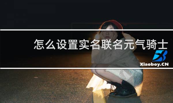 怎么设置实名联名元气骑士