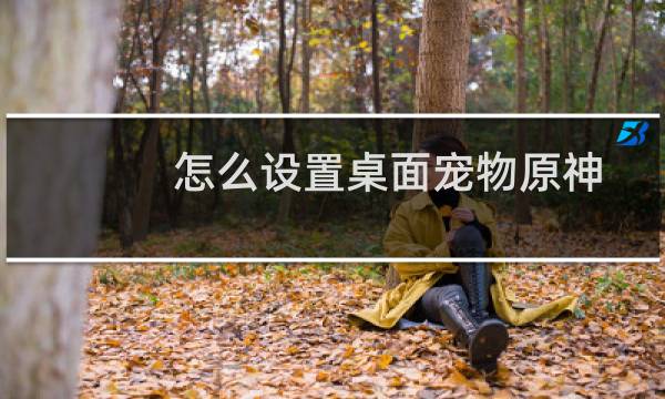 怎么设置桌面宠物原神