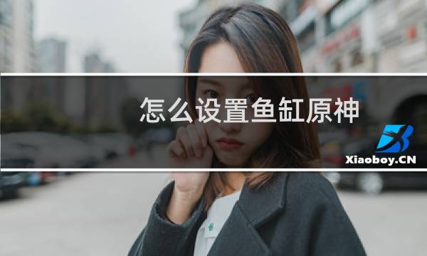 怎么设置鱼缸原神